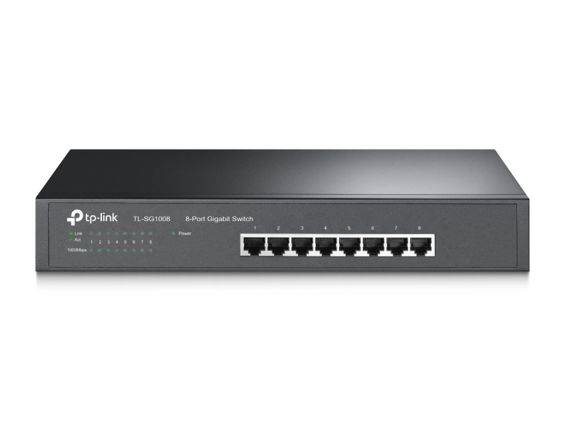 SWITCH TP-LINK 08 PUERTOS TL-SG1008 GIGABIT 10/100/1000MBPS P.N: 1730502107